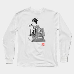 playing geisha Long Sleeve T-Shirt